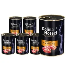 Dolina Noteci Premium Bogata w Kaczkę Mokra Karma dla kota op. 400g Pakiet 12szt.