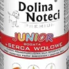 Dolina Noteci Premium Junior Serca Wołowe Mokra Karma dla szczeniaka op. 400g