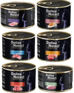 Dolina Noteci Premium Pakiet degustacyjny Mokra Karma dla kota op. 12x185g