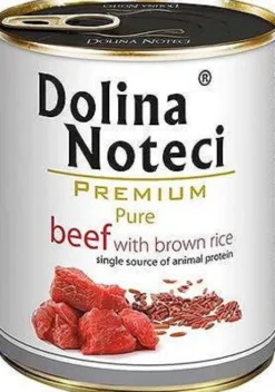 Dolina Noteci Premium Pure Beef with brown rice Mokra Karma dla psa op. 800g
