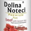 Dolina Noteci Premium Pure Beef with brown rice Mokra Karma dla psa op. 800g Pakiet 6szt.