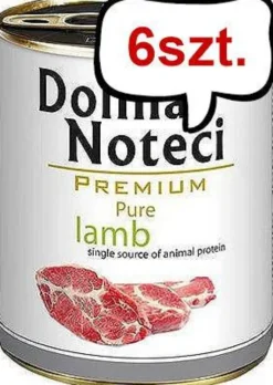 Dolina Noteci Premium Pure Lamb Mokra Karma dla psa op. 800g Pakiet 6szt.