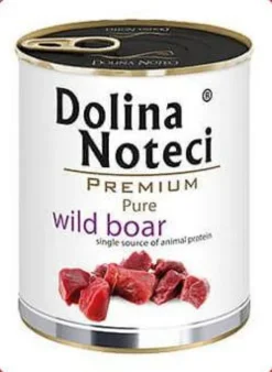 Dolina Noteci Premium Pure Wild Boar Mokra Karma dla psa op. 800g Pakiet 6szt.