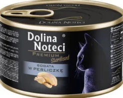 Dolina Noteci Premium Sterilised Bogata w Perliczkę Mokra Karma dla kota op. 185g
