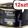 Dolina Noteci Premium Sterilised Bogata w Perliczkę Mokra Karma dla kota op. 185g Pakiet 12szt.