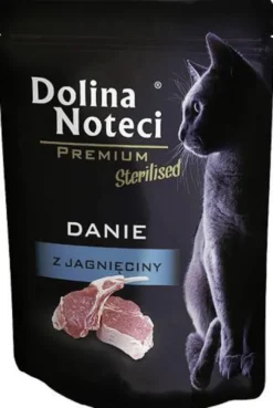 Dolina Noteci Premium Sterilised Danie z jagnięciny Mokra Karma dla kota op. 10x85g