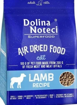Dolina Noteci Superfood Adult Jagnięcina Suszona Karma dla kota op. 1kg [Data ważności: 11.11.2026]