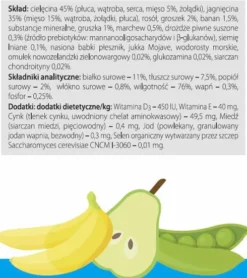 Dolina Noteci Superfood Cielęcina z jagnięciną Mokra karma dla psa op. 800g