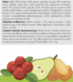 Dolina Noteci Superfood Jeleń z kaczką Mokra karma dla psa op. 800g Pakiet 6szt.