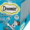 Dreamies Creamy Przysmak z łososiem dla kota op. 4x10g PAKIET 11szt.