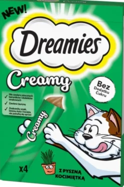 Dreamies Creamy Przysmak z pyszną kocimiętką dla kota op. 4x10g