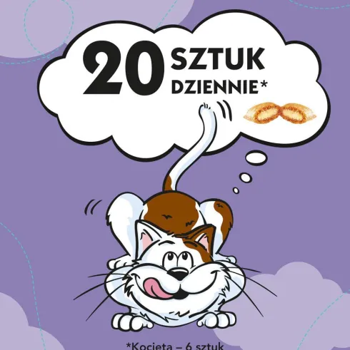 Dreamies Mix Przysmak z kurczakiem i kaczką dla kota op. 60g