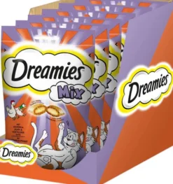 Dreamies Mix Przysmak z kurczakiem i kaczką dla kota op. 60g Pakiet 6szt.