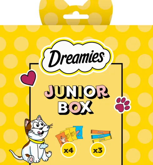 Dreamies Przysmak Junior Box dla kociąt op. 150g