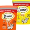 Dreamies Przysmak Mega Pudełko Pyszny Kurczak i ser dla kota op. 350g Pakiet 2szt.