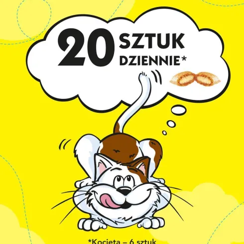 Dreamies Przysmak Mega Pudełko Pyszny Ser dla kota op. 350g Pakiet 2szt.