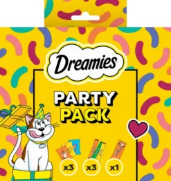 Dreamies Przysmak Party Snack Box Mix dla kota op. 150g