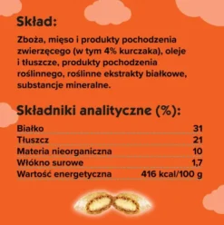 Dreamies Przysmak Pyszny Kurczak dla kota op. 60g