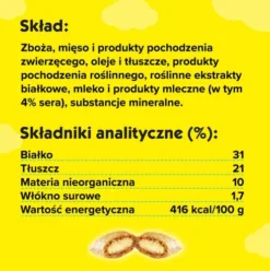 Dreamies Przysmak Pyszny Ser dla kota op. 180g [Data ważności: 27.02.2027]