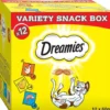 Dreamies Przysmak Variety Snack Box Mix smaków dla kota op. 12x60g