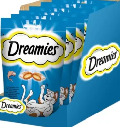 Dreamies Przysmak Wyborny Łosoś dla kota op. 60g PAKIET 6szt.