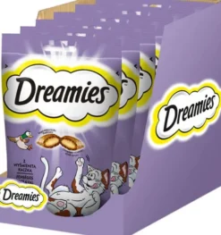 Dreamies Przysmak Wyśmienita Kaczka dla kota op. 60g PAKIET 6 szt. [Data ważności: 16.03.2027]