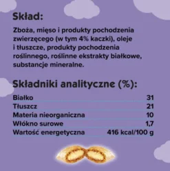 Dreamies Przysmak Wyśmienita Kaczka dla kota op. 60g PAKIET 6 szt. [Data ważności: 16.03.2027]