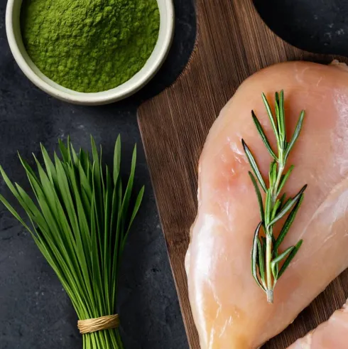 Dr Malou Przysmak Chicken&Barley Grass dla kota op. 50g