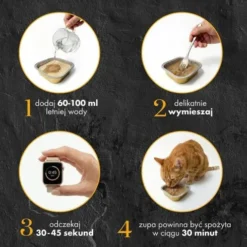Dr Malou Soup Chicken&Egg Yolk Liofilizowana Karma dla kota op. 12g