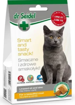Dr Seidel Przysmak Smakołyki na piękną sierść dla kota op. 50g