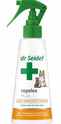 Dr Seidel Płyn odstraszający zwierzęta REPELEX PLUS dla psa i kota poj. 100ml