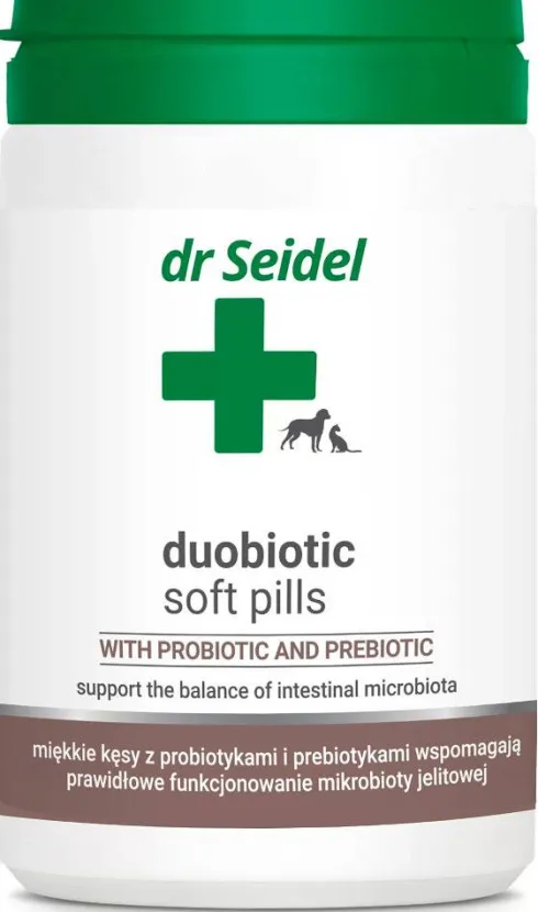 Dr Seidel Soft Pills Duobiotic dla psa i kota op. 225g