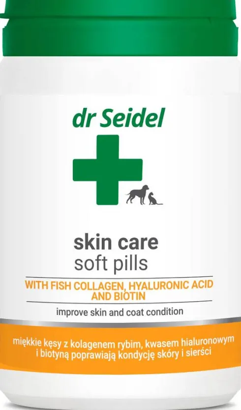 Dr Seidel Soft Pills Skin Care dla psa i kota op. 225g WYPRZEDAŻ