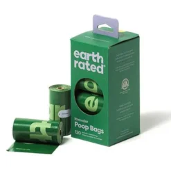 Earth Rated Woreczki na ekskrementy dla psa op. 120szt. (8 rolek)
