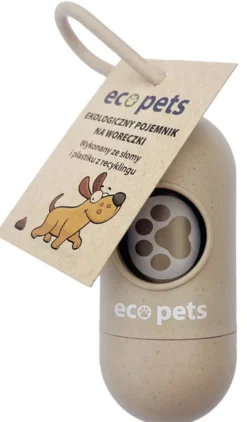 Eco Pets Ekologiczne etui na woreczki na ekskrementy dla psa