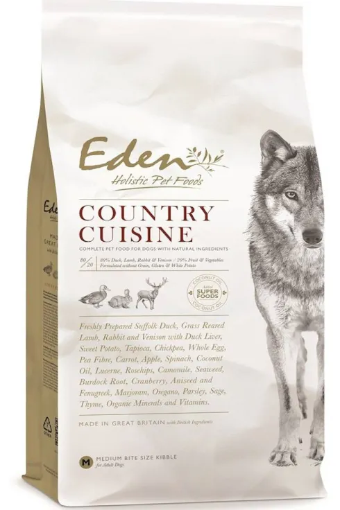 Eden Country Cuisine Medium Sucha karma dla psa op. 2kg