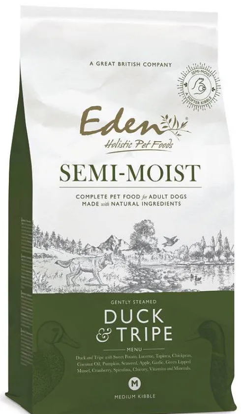 Eden Duck&Tripe Medium półwilgotna karma dla psa op. 10kg