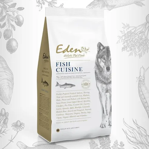 Eden Fish Cuisine Medium Sucha karma dla psa op. 12kg