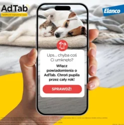 Elanco AdTab Tabletka na kleszcze i pchły 48mg dla kota o wadze 2kg-8kg op. 1szt. Pakiet 3szt.