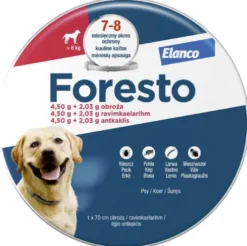 Elanco Foresto Obroża na kleszcze i pchły dla psa powyżej 8kg dł. 70cm