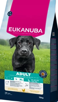 Eukanuba Adult Large&Extra Large Sucha Karma dla psa op. 2x15kg MEGA-PAK