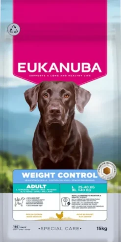 Eukanuba Adult Large Weight Control Sucha Karma dla psa op. 15kg