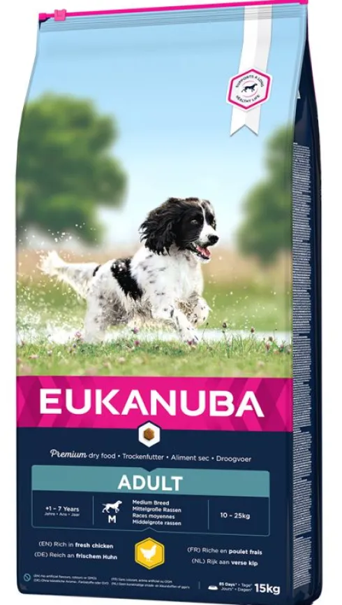 Eukanuba Adult Medium Sucha Karma dla psa op. 2x15kg MEGA-PAK