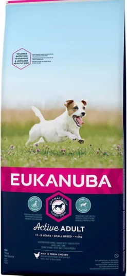 Eukanuba Adult Small Chicken Sucha Karma dla psa op. 2x15kg MEGA-PAK
