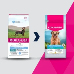 Eukanuba Adult Small&Medium Weight Control Sucha Karma dla psa op. 2x15kg MEGA-PAK