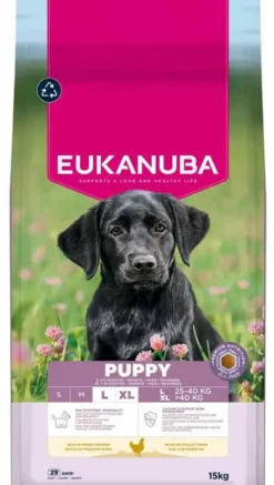 Eukanuba Puppy Large&Extra Large Sucha Karma dla szczeniaka op. 15kg