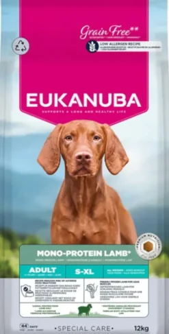 Eukanuba Special Care Adult Mono-Protein Lamb Sucha Karma dla psa op. 12kg