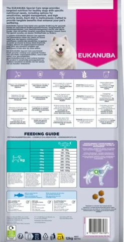 Eukanuba Special Care Adult Sensitive Skin Sucha Karma dla psa op. 12kg