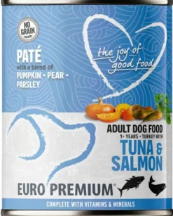 Euro Premium Pate Adult Tuna&Salmon Mokra Karma dla psa op. 400g