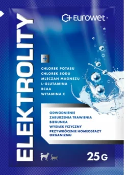 Eurowet Elektrolity dla psa i kota op. 25g